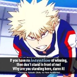 Don't mess with Bakugo's cover