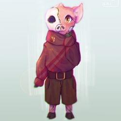 MY BELOVED ZOMBIFIED PIGLEN♥🧟🐗's cover